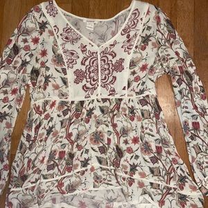 Sundance Long Sleeve Flowy Top